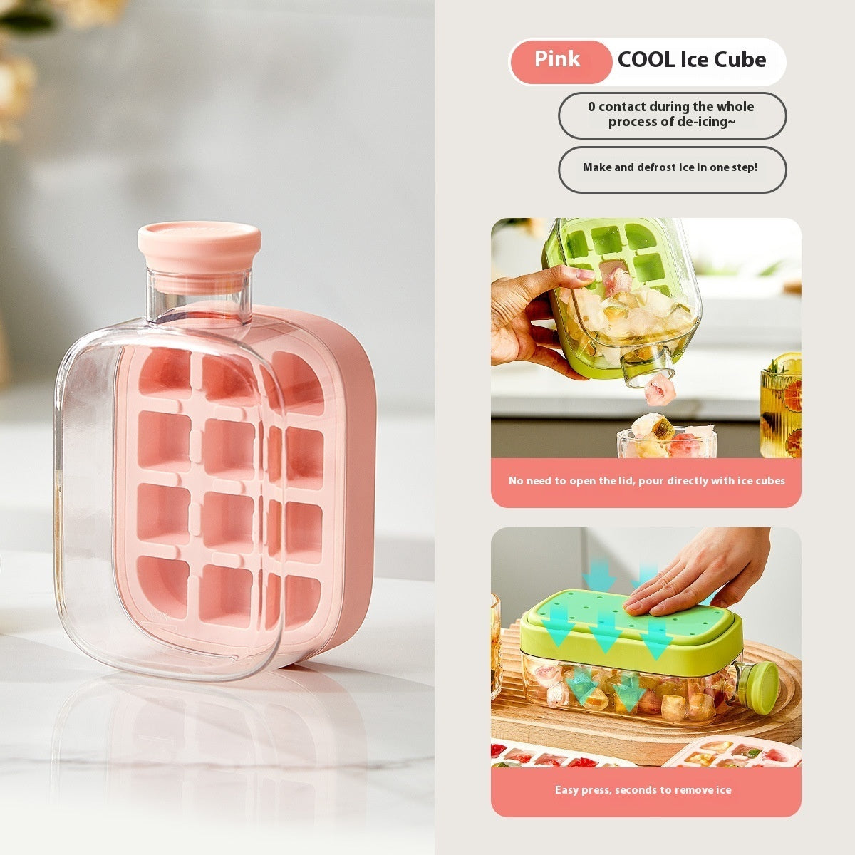 Instant Cooling, Hands-Free Design, Stylish & Portable Drinking Solution