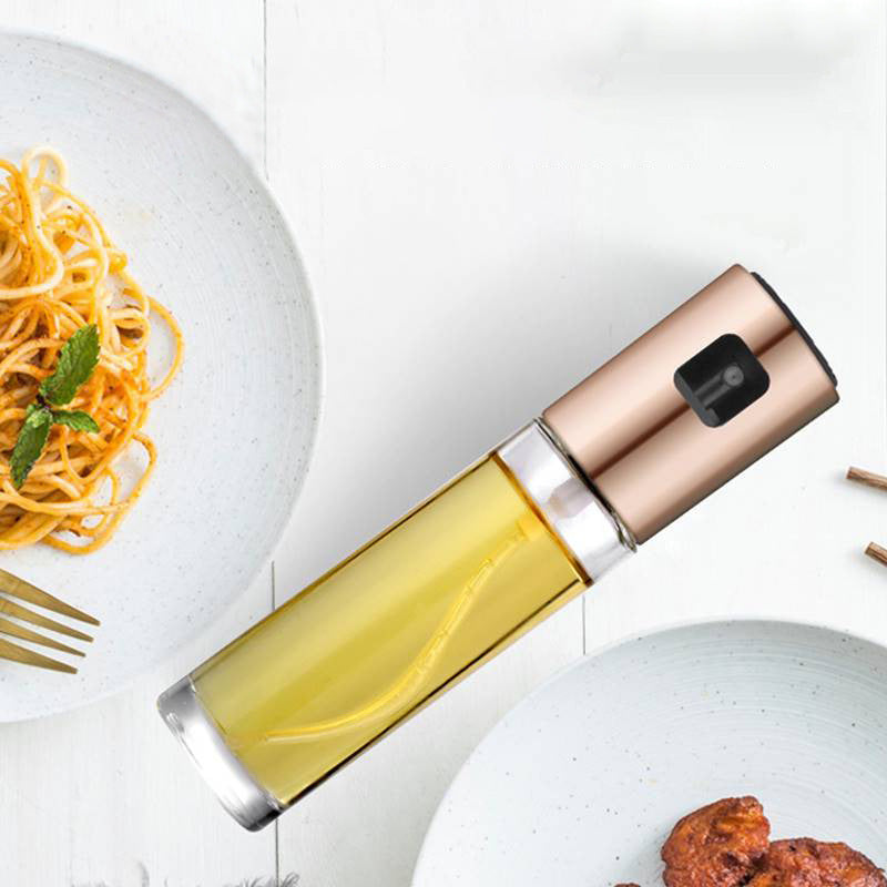 Healthy Kitchen Cooking Oil & Vinegar Spray Bottle – Easy, Even Spraying for Perfect Cooking