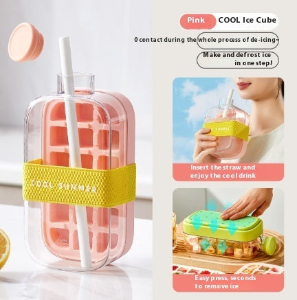 Instant Cooling, Hands-Free Design, Stylish & Portable Drinking Solution
