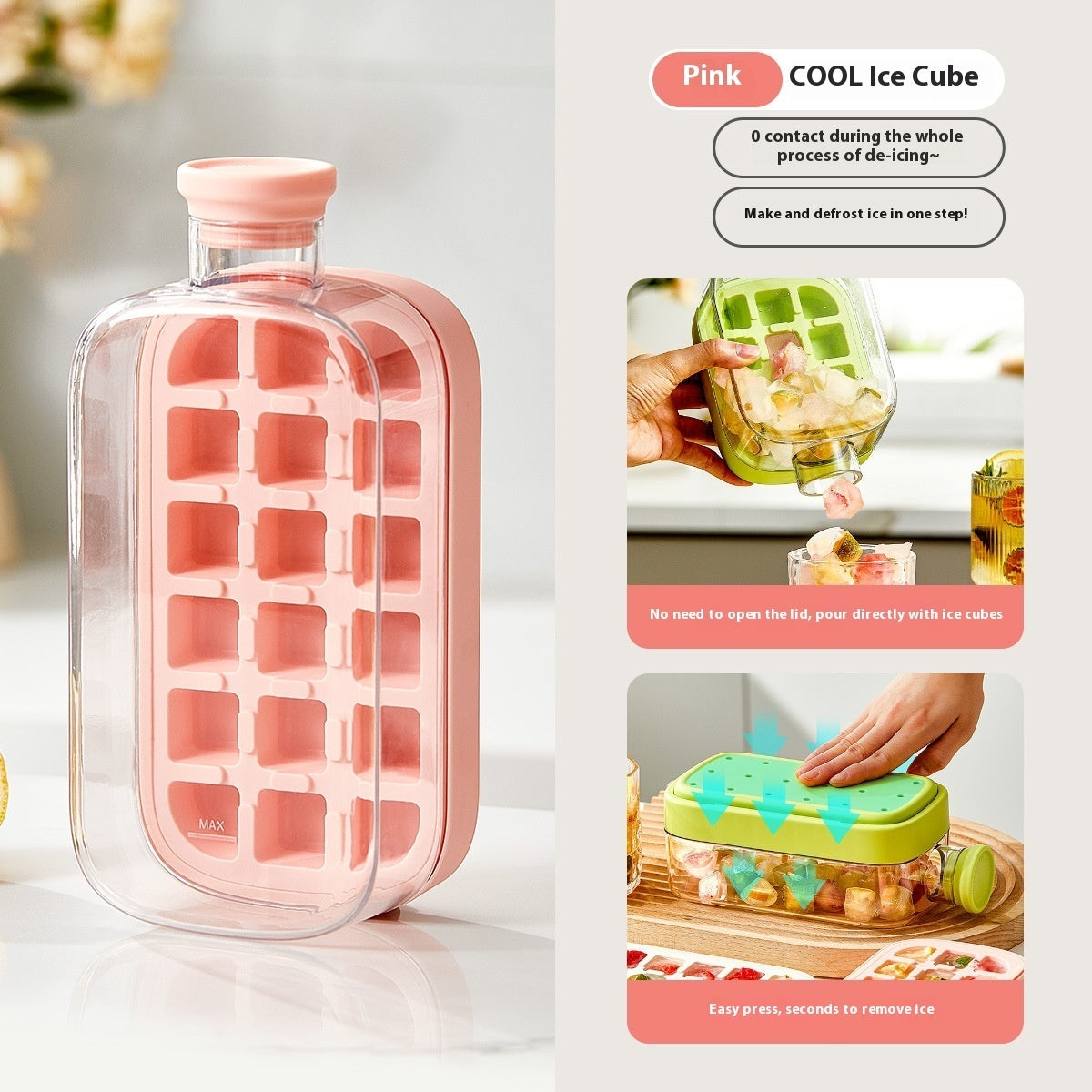 Instant Cooling, Hands-Free Design, Stylish & Portable Drinking Solution