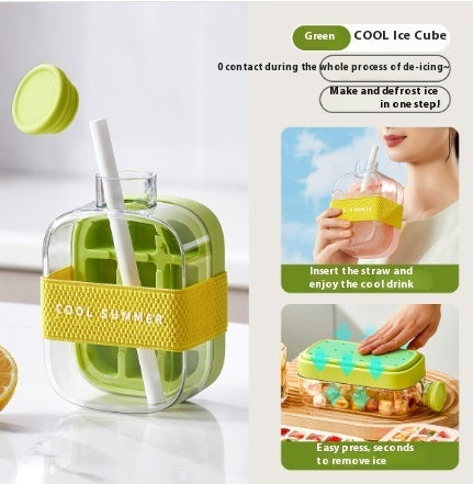 Instant Cooling, Hands-Free Design, Stylish & Portable Drinking Solution