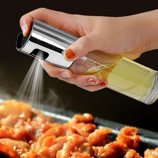 Healthy Kitchen Cooking Oil & Vinegar Spray Bottle – Easy, Even Spraying for Perfect Cooking