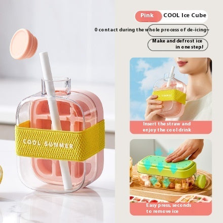 Instant Cooling, Hands-Free Design, Stylish & Portable Drinking Solution