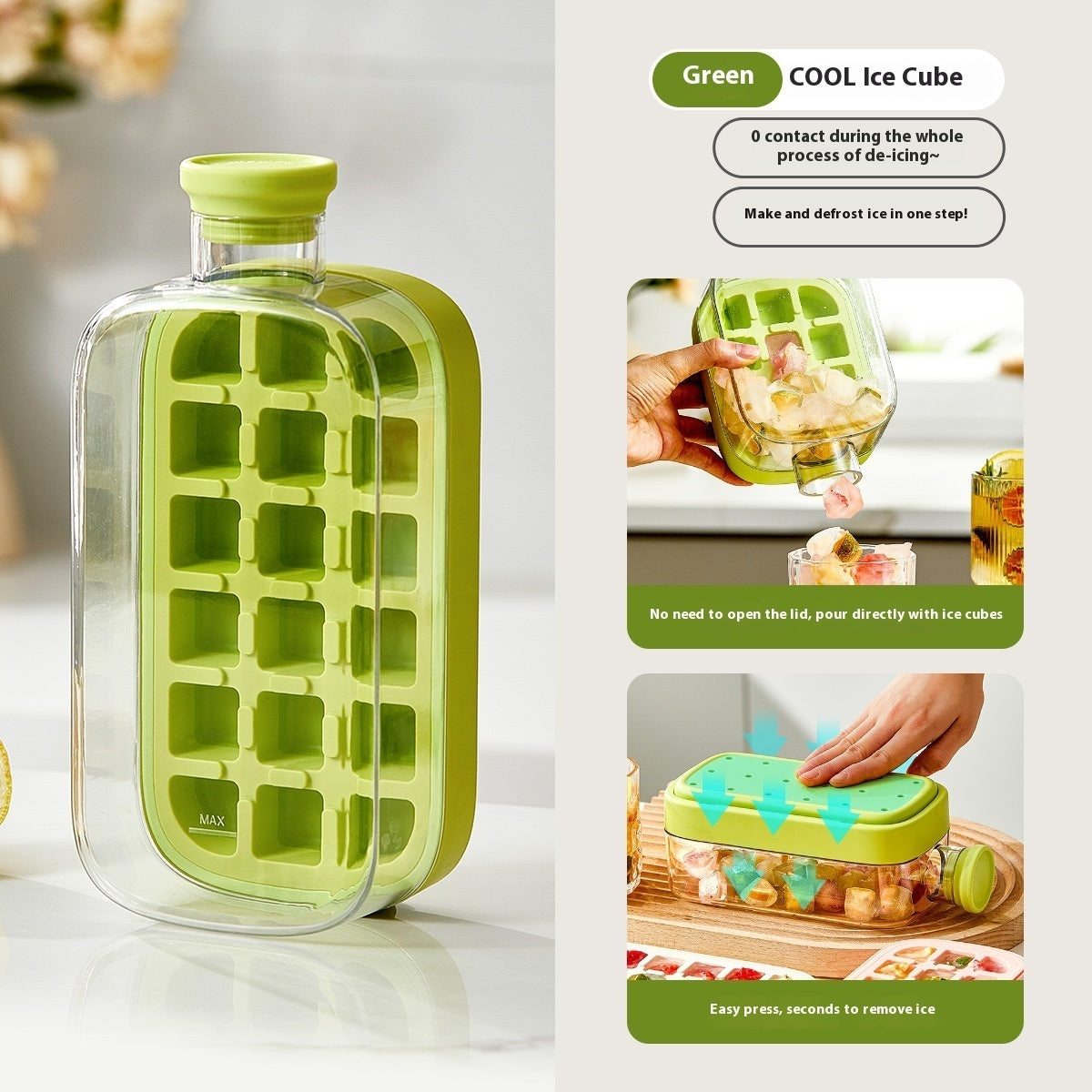 Instant Cooling, Hands-Free Design, Stylish & Portable Drinking Solution