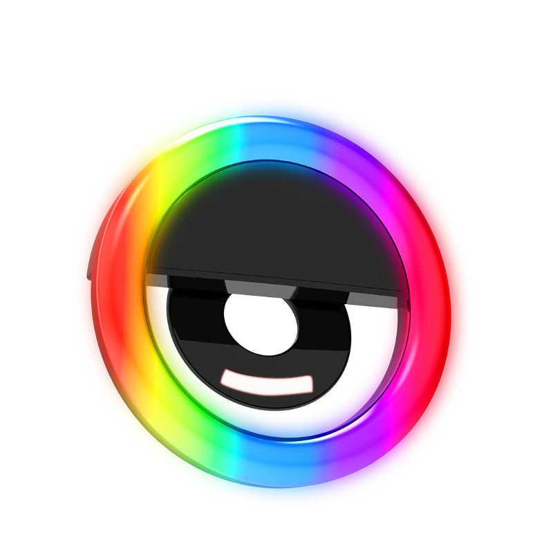 RK12 USB Rechargeable Mobile Selfie Fill Light – Brighten Every Moment!