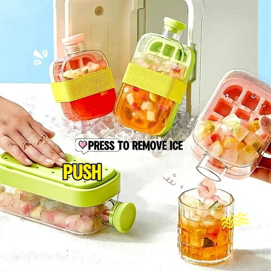 Instant Cooling, Hands-Free Design, Stylish & Portable Drinking Solution